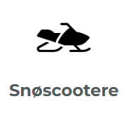 Snøscooter til salgs